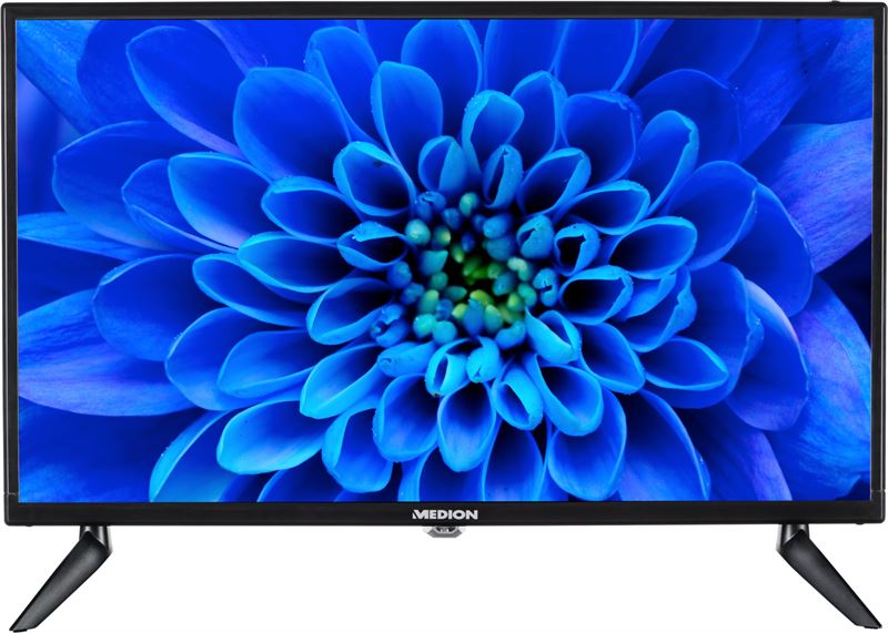 Medion LIFE E12400 LCD-TV | 59,9 cm (23,6'') | Full HD Display | HD Triple Tuner | geïntegreerde Mediaplayer | Autoadapter | CI+ 2021