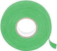 SALUTUY Hockeysticktapes, goede waterdichtheid 2,5 x 2500 cm / 1,0 x 984.3inch sporttapes Beschermende tape Hoge compressie met vochtbestendige laag voor paal(Grass Green)