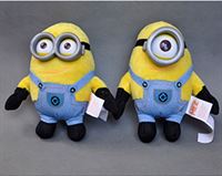 Despicable Me Minions Officiële 3D Eyes 6" Dave & Stewart Soft Toy!