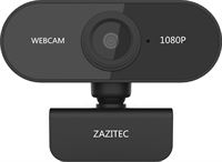 Zazitec Z10P webcam met microfoon | 2592 x 1944 | Autofocus | 5 MP