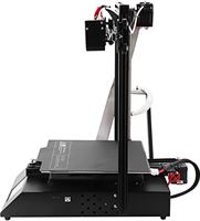 CUTULAMO 3D-printer, 3,5-inch led-kleurendisplay niet gemakkelijk te dragen 3D-printer met hoge nauwkeurigheid voor Cura(Europese standaard 250V, roze)