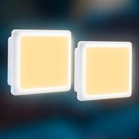 iqonic® Iqonic - LED Nachtlampje Stopcontact - Dag en Nacht Sensor - Kinderen - Warm Wit