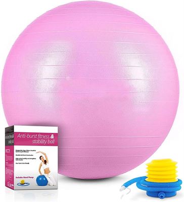 Uitgebreid complicaties methaan Sens Design Zitbal Fitnessbal Yogabal Gymbal - 55 cm - licht roze incl.  pomp fitnessbal kopen? | Kieskeurig.nl | helpt je kiezen