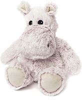 Warmies Pluche warmte-up magnetron, zacht knuffelspeelgoed met lavendelgeur, marshmallow hippo