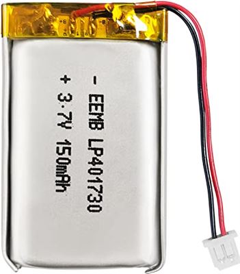 EEMB 3.7V Lipo Batterij 150mAh 401730 Lithium Ion PCS Oplaadbare Li-Ion Polymeer Batterij met Molex UN38.3 Connector | Prijzen vergelijken | Kieskeurig.nl