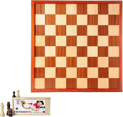 Sortie Basistheorie na school Longfield Semi Pro schaakbord inclusief schaakstukken puzzel en spel kopen?  | Kieskeurig.nl | helpt je kiezen