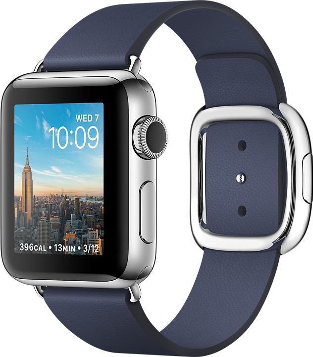 Apple Watch Series 2 blauw