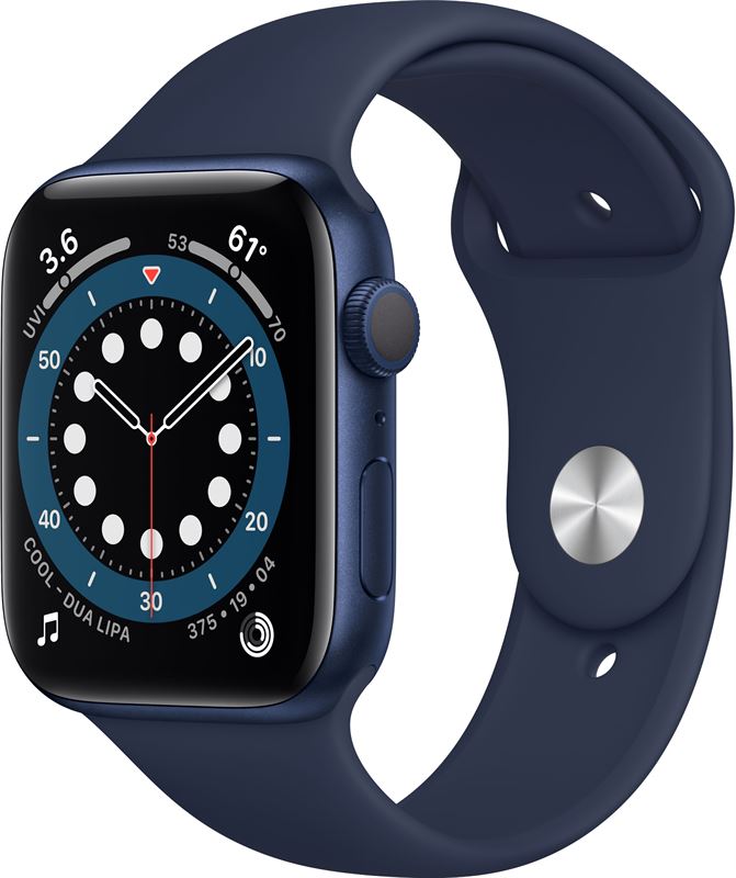 Apple Watch Series 6 blauw / 40 mm