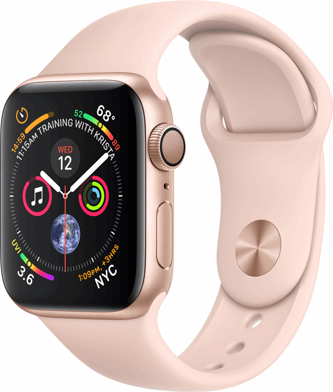 Apple Watch Series 4 roze, goud / S|L