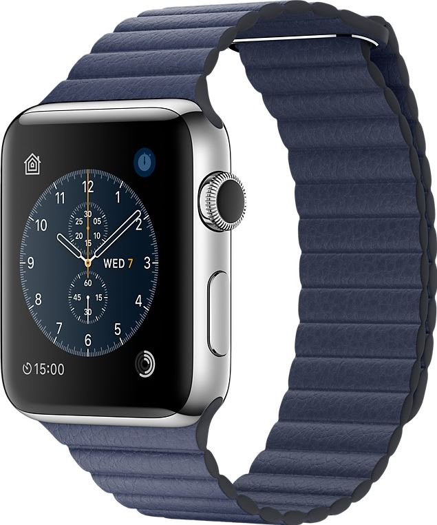 Apple Watch Series 2 blauw / L