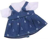 Toygogo Poppenkleding poppenkleding pop jurk / cape / rok / hoed / sokken voor Mellchan baby pop - A