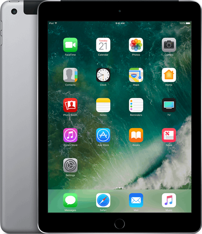 Apple iPad 2017 9,7 inch / grijs / 32 GB / 4G