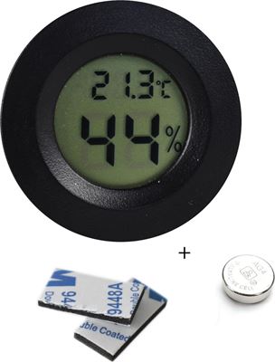 Tool Meister TM2 – Hygrometer – Temperatuurmeter - – Weerstation - Binnen & Buiten Digitaal - - Inclusief Batterijen | Prijzen vergelijken |