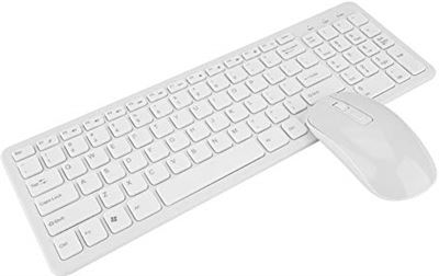 puree breedte laag Lazmin 2.4G Draadloze Multimedia Toetsenbord en Optische Muis Set, 108 Keys  Gaming Keyboard Mouse Combo kit voor Windows 7/8/10/XP/Vosta En later,  Kleur: wit toetsenbord kopen? | Kieskeurig.be | helpt je kiezen
