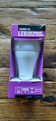 handson led lamp ampoule dimbaar