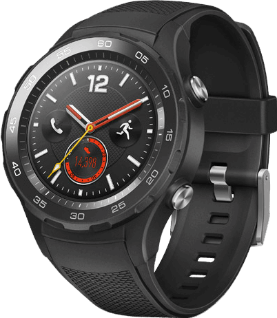 Huawei Watch 2 zwart / M|L