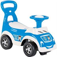 Pilsan My Cute First Car Blauw Loopauto, stuurtje met claxon en verwijderbare rugleuning met handvat 07 825