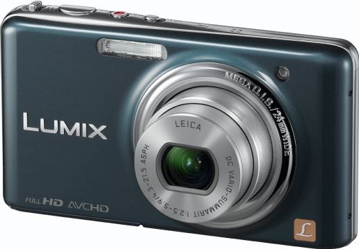 Panasonic Lumix DMC-FX77 blauw