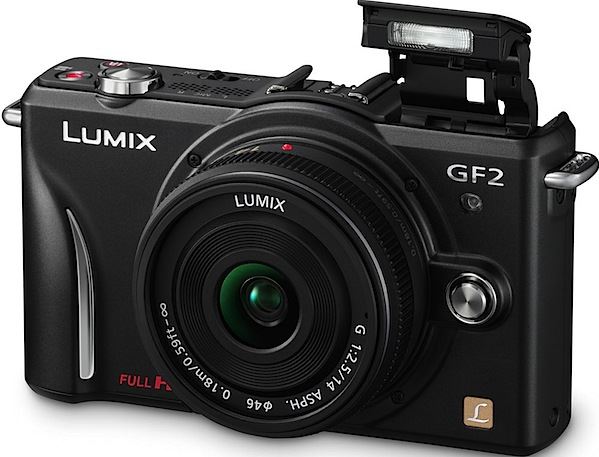 Panasonic Lumix DMC-GF2 + Lumix G 14mm zwart