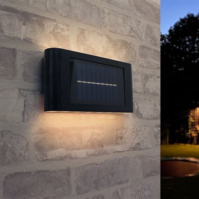 Barmhartig Appartement Fjord LedKoning Solar wandlamp buiten 'Tube' - Up Downlight - Moderne wandlamp op  zonne-energie verlichting kopen? | Kieskeurig.be | helpt je kiezen