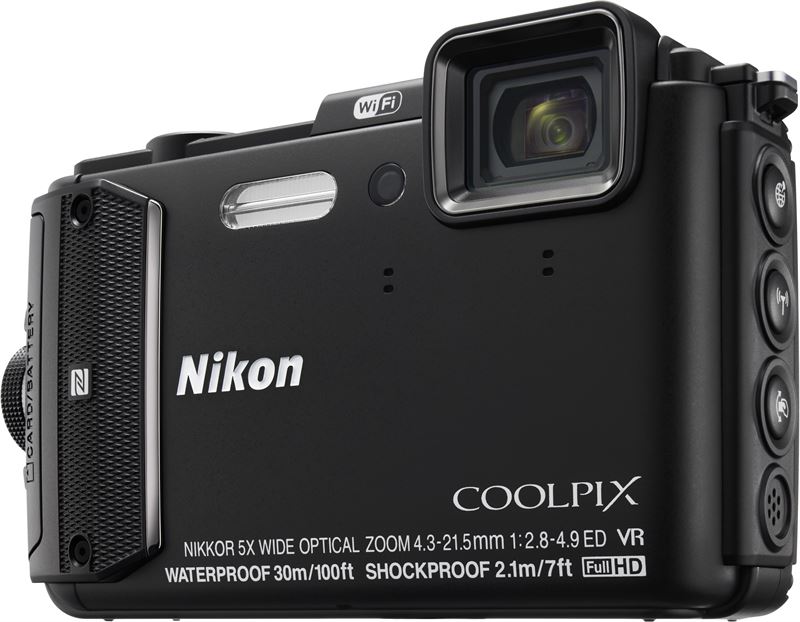 Nikon COOLPIX AW130 zwart