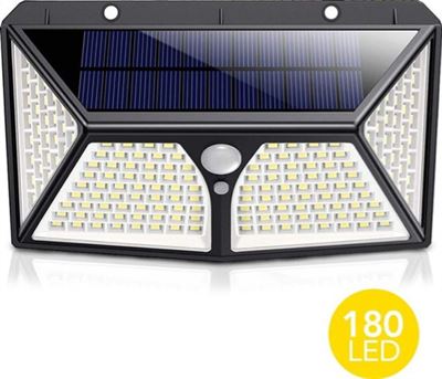 shit Walter Cunningham eindeloos Lichtendirect Solar LED Lamp - 180LED Verlichting - Verlichting op  Zonne-energie - IP65 Waterdicht | Buitenverlichting - Buitenlamp op solar  verlichting - Bewegingssensor & Nachtsensor - Tuinlamp | Prijzen  vergelijken | Kieskeurig.nl