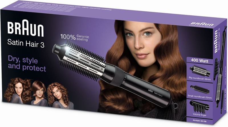 Braun Satin Hair 3 AS 330 Krulborstel krul- stijltang kopen? | Archief | Kieskeurig.nl | helpt je kiezen
