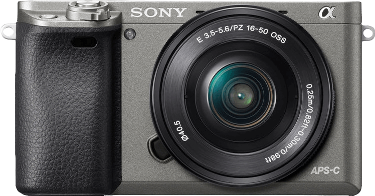 Sony α ILCE-6000 + E PZ 16-50mm zwart