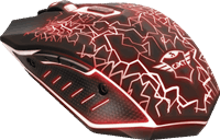 Trust GXT107 Izza - Gaming Muis - DRAADLOZE
