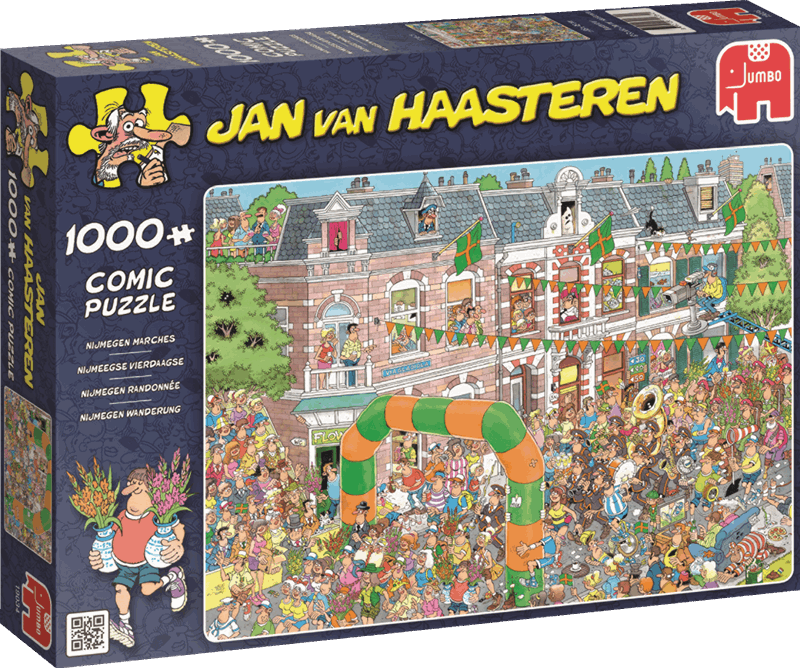 Jan van Haasteren Nijmeegse Vierdaagse 1000 stukjes