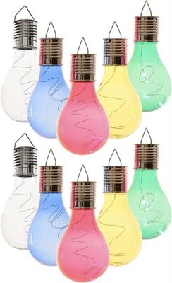 Antibiotica Acquiesce linnen Lumineo 10x Buiten LED wit/blauw/groen/geel/rood peertjes solar lampen 14  cm - Tuinverlichting - Tuinlampen - Solarlampen zonne-energie verlichting  kopen? | Kieskeurig.be | helpt je kiezen