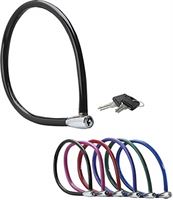 Masterlock Fietskabelslot [Sleutel] [55 cm Kleurrijke kabel] [Buiten] 8630-F - voor (Elektrische) fietsen, Skateboards, Kinderwagens, Grasmaaiers en andere Buitenapparatuur