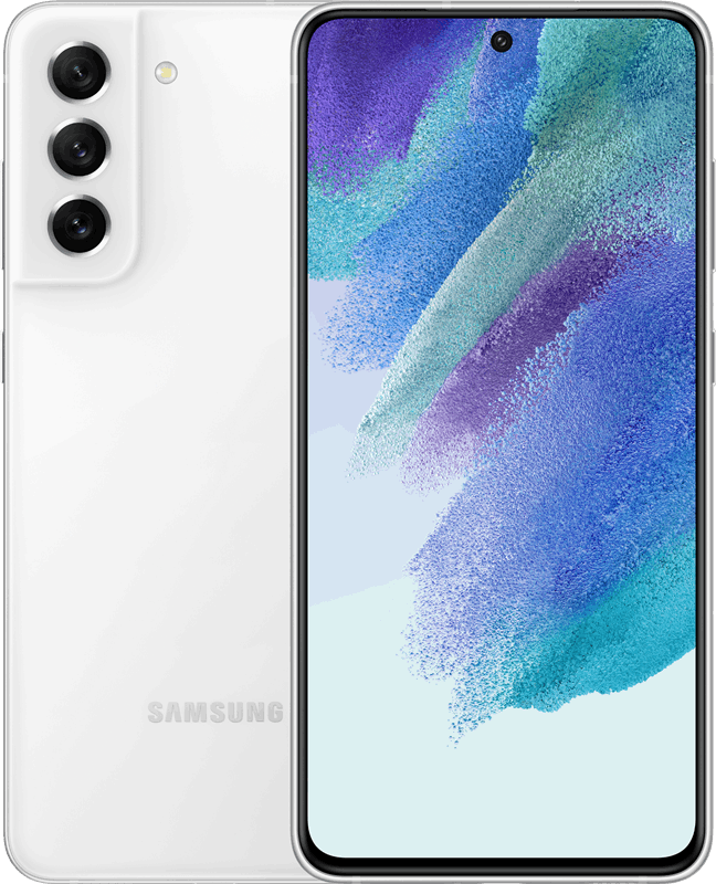 Samsung Galaxy S21 FE 5G 256 GB / white / (dualsim) / 5G