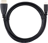 Nowakk 1.5M HDMI naar micro HDMI-converterkabel 1080P mannelijk naar mannelijke adapter conversie lijn voor tablet digitale camera tv - zwart