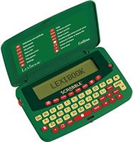 Lexibook Scrabble Woordenboek, BUILD en PATTERN-functie, 276.000 afspeelbare woorden uit Collins-woordenboek, groen / rood, SCF-328AEN