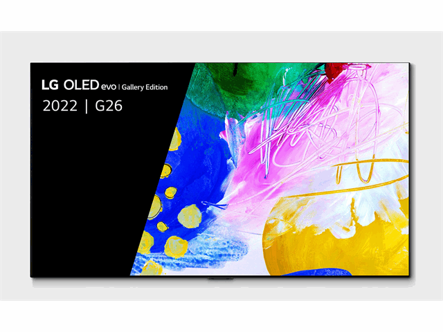 LG G2 OLED55G26LA - 55 inch - 4K OLED evo - 2022