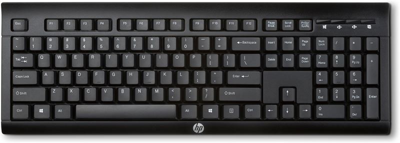 Raad optie arm HP K2500 draadloos toetsenbord | Specificaties | Kieskeurig.nl