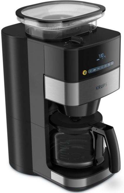 verwennen erosie Vrijgekomen Krups Aroma Partner Grind en Brew KM8328 koffiezetapparaat met koffiemolen  zwart koffiezetapparaat kopen? | Kieskeurig.nl | helpt je kiezen