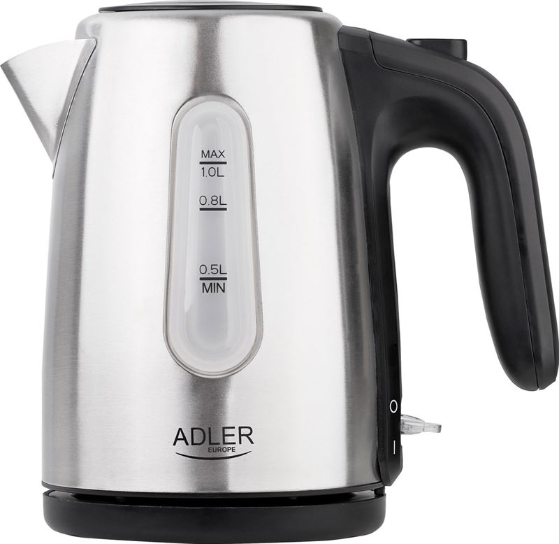 Adler Top Choice - Waterkoker - RVS - 1.0 liter