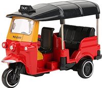 Shanrya Legering Driewieler Auto Model,, Ouder-kind Interactie Functie Meer Plezier Driewieler Auto Speelgoed, Educatieve Instelling Vroege Educatie(rood)
