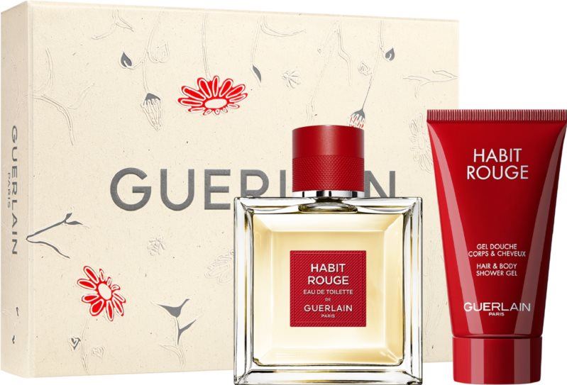 Guerlain Habit Rouge gift set / heren