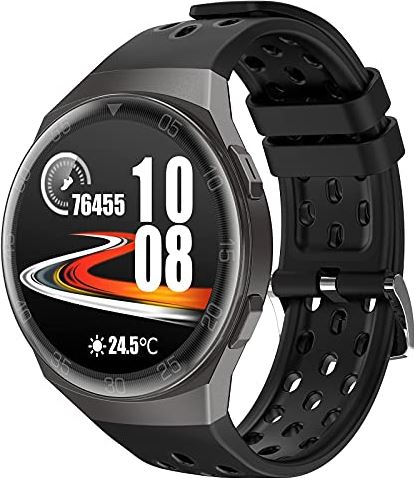 ZWG Smart Watch Fitness Tracker Horloges voor Mannen Vrouwen Fitness Horloge Hartslagmeter IP67 Waterdicht Digitaal Horloge met Stap Calorieën Slaap Tracker Smartwatch Compatibel iOS Android (zwart)