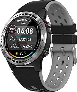 ZWG Smart Horloge Touchscreen Waterdichte Bluetooth Oproepen GPS Outdoor Fitness Tracker Hartslag Slaapmonitor Mannen Smart Horloge (C)