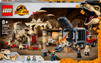 lego LEGO Jurassic World 76948 T. rex &amp Atrociraptor dinosaurus ont