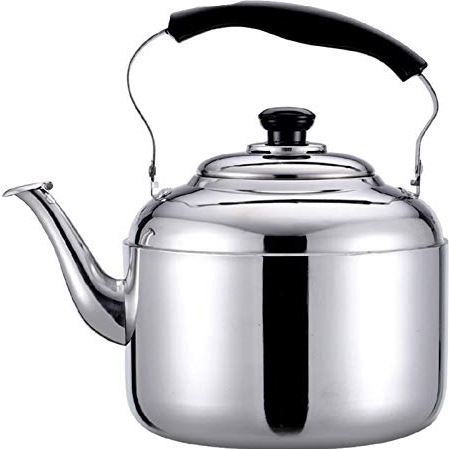 OOOFFFFFFFF Stainless Steel Whistling Tea Kettle for Stove top with Ergonomic Handle Kettle