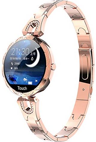 JXFY AK15 Smart Horloge Vrouwen IP67 Waterdichte Hartslag Bloeddruk Slaap Monitor Wekker Lady Armband Vrouwen Smartwatch (A)