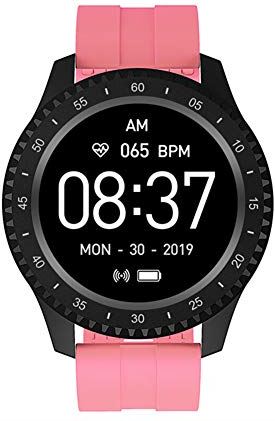 JXFY F17 Smart Horloge voor Vrouwen Mannen IP68 Waterdichte 1.5 inch Kleur Display Bluetooth Sport Smart Polsband Hartslagmeter Smartwatches Voor Android/IOS (C)