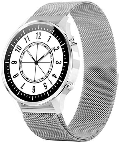 JHDDPH3 Smartwatch Smart Watch, Smart Horloge Telefoon 2. 1 Inch 13MP Draaibare Camera 480 x 480P - Bluetooth Smart Fitness Smart Horloges met camera- 1600mAh batterij sporthorloge (Color : Silver Steel)