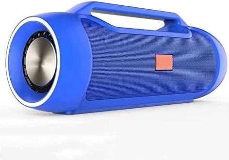 OOOFFFFFFFF Bluetooth Speaker Portable Wireless Speakers 3600mAH Battery Bluetooth 4.2 Suitable for Home Party Outdoor Travel Work (Color : Red) (Blue)