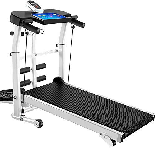 OOOFFFFFFFF Treadmill Easy Movement Walking Jogging Fitness Aerobic Fitness Equipment Free Adjustment of Three Grades Load 150KG for Home/Office